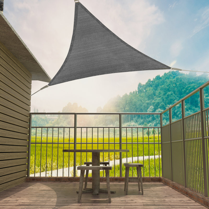 Dupuyer Triangular Shade Sail, Grey, 300cm W x 300cm D