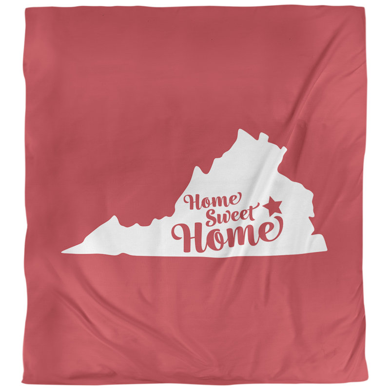 Housse de couette réversible simple et réversible home richmond, Polyester brossé, Housse de couette pour très grand lit
