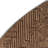 ArtDeco Brown Indoor and Outdoor Area Rug-17590169