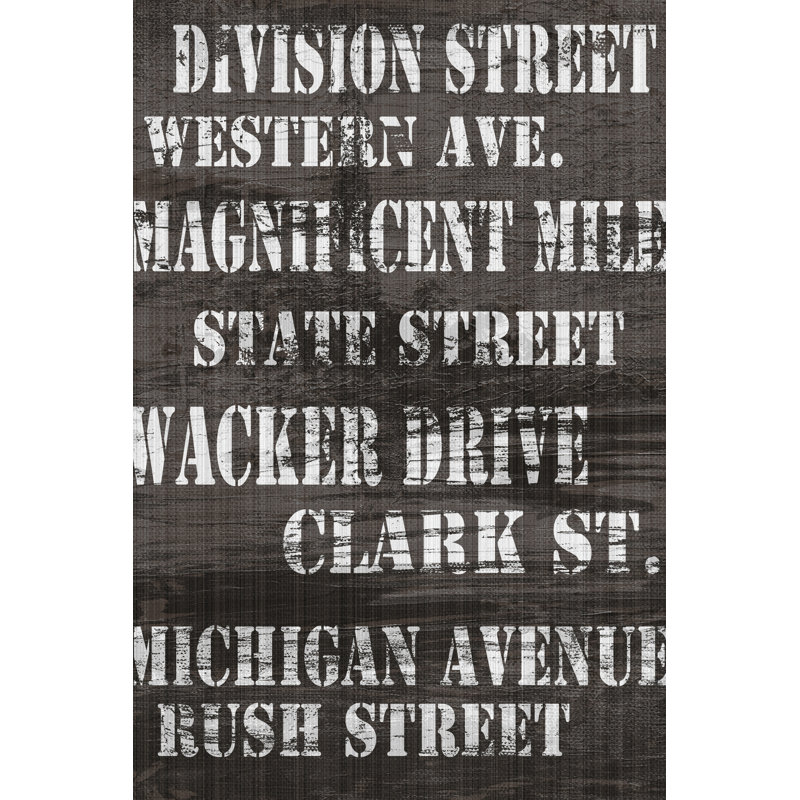 Streets Of Chicago I by Andrea James - Wrapped Canvas Art Prints, 46cm H x 30cm W x 3.8cm D