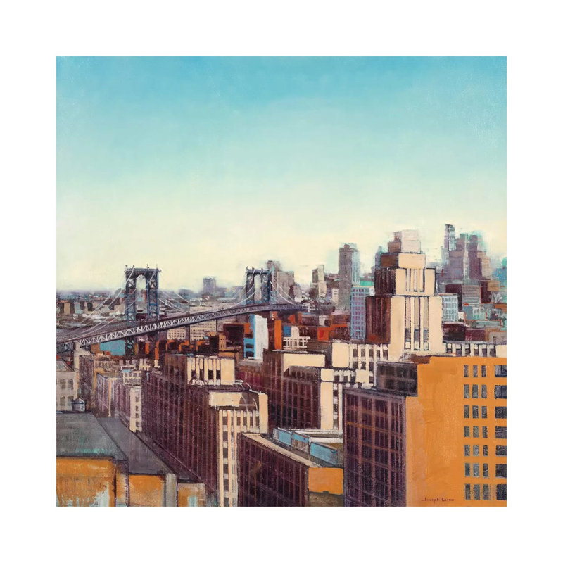 Skyline I by Joseph Cates - Wrapped Canvas Painting, 30.48 cm H x 30.48 cm W