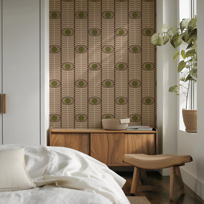 Osidan - Papier peint olive oasis