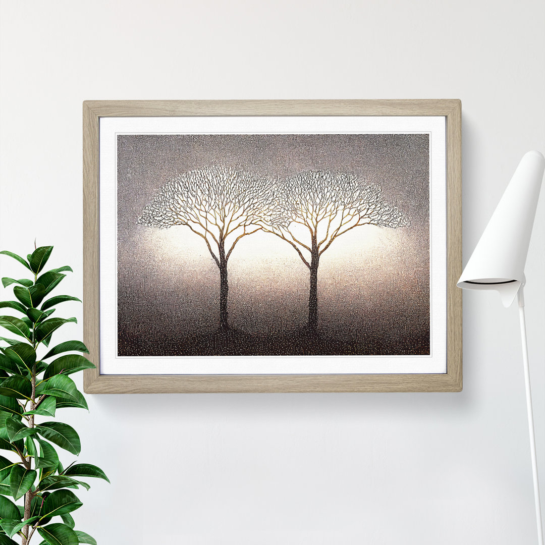 Dazzling Trees - Framed Print