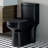 Nia Small Compact One-piece Toilet, Powerful Dual-flush Design, Water-saving Toilet With Soft-close Seat And Quick-release Uf Seat