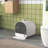 Sabrina Enclosed Standard Litter Box with Scoop-128412575