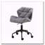Chaise de bureau pivotante en velours-1514233361