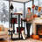 78"Cat Tree Cat Tower With Coffin Bed