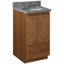 Armoire de salle de bain Ultraline l 18 po x P 21 po x H 34,5 po sans plateau en aulne moyen-129796496-126807594