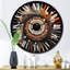 Horloge murale rétro en métal Eye of Consciousness-93384331