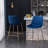 Osy Upholstered Counter Stool with Metal Frame-1217128694