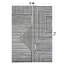 Tapis crème noir Modern Maze-1283673578