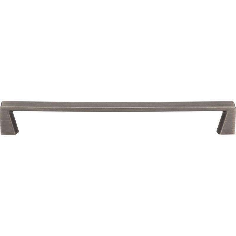 Boswell Bar Pull, Brushed Pewter, 3 3/4"