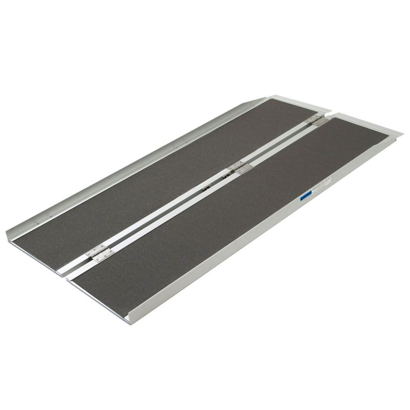 Rampe portative pliante pour fauteuil roulant en aluminium, H 48 po x l 30 po x P 48 po