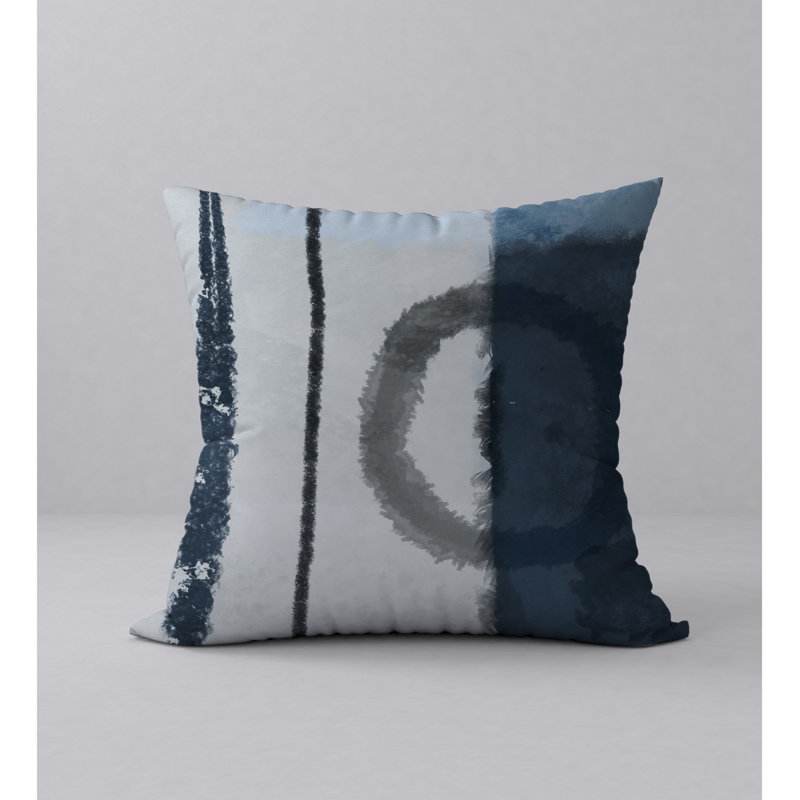 Housse de coussin décorative carrée flip passioné, H 20 po x l 20 po