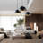 Ghala 1 - Light Matte Black Dome Pendant