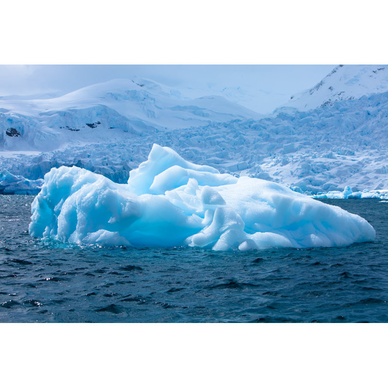 Freshly Calved Iceberg by Mof - Wrapped Canvas Print, 20cm H x 30cm W x 3.8cm D