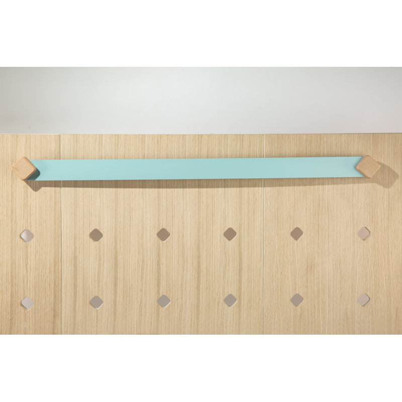 Bumpy Aqua Green Pegboard Steel Rod - Size L - Pegboard Pegboard Wall Organizer