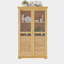 Armoire de cuisine, armoire de rangement autoportante, vitrine avec portes en verre, armoire d'appoint-997877802
