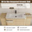 Ensemble de meuble-lavabo simple 64 po avec comptoir en céramique Addisin-1161142653