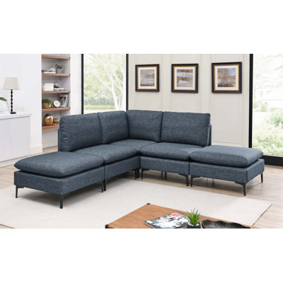 Aslaug Upholstered L-Shaped Sectional