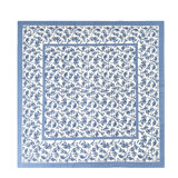 Granada Cornflower Blue Handmade Floral Tablecloth