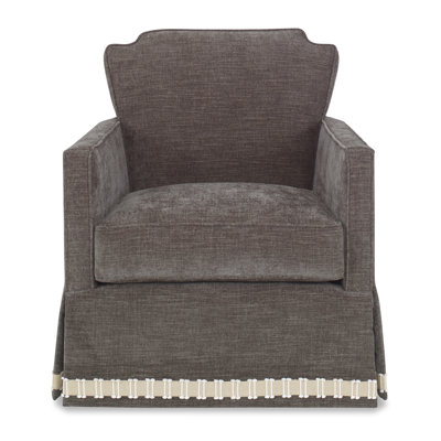 Fauteuil pivotant à jupe Elise
