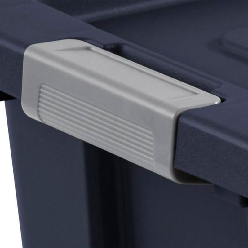 Sterilite Tuff1 30 Gal Plastic Storage Tote Bin w/ Latching Lid, (12 Pack)