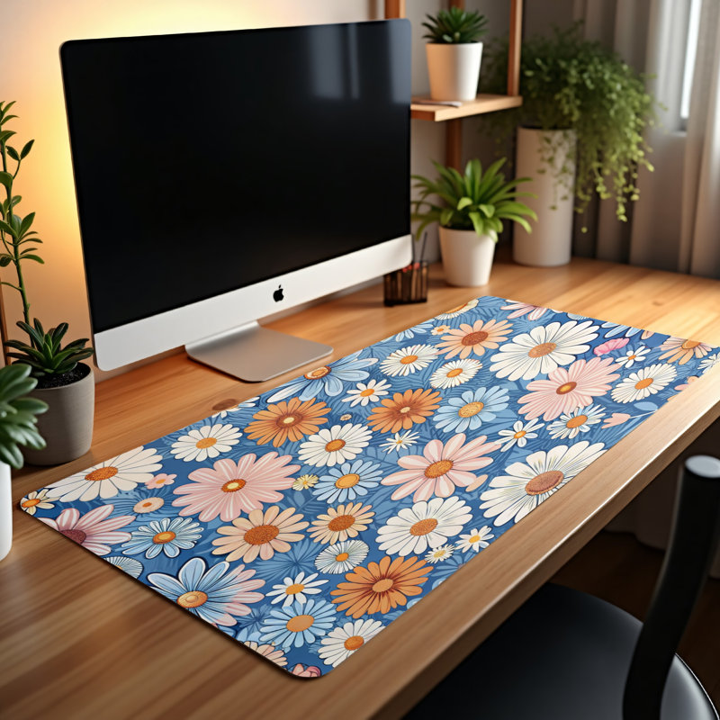 Polyester Desk Pad, 23.6x13.8
