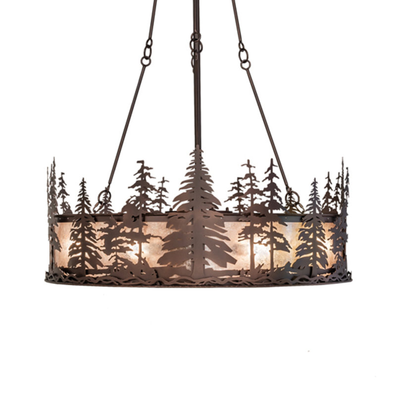 Tall Pines Downrod Ceiling Fan