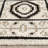 Chrystal Hand Knotted Wool/Cotton Southwestern Rug in Ivory/Gray-33000830
