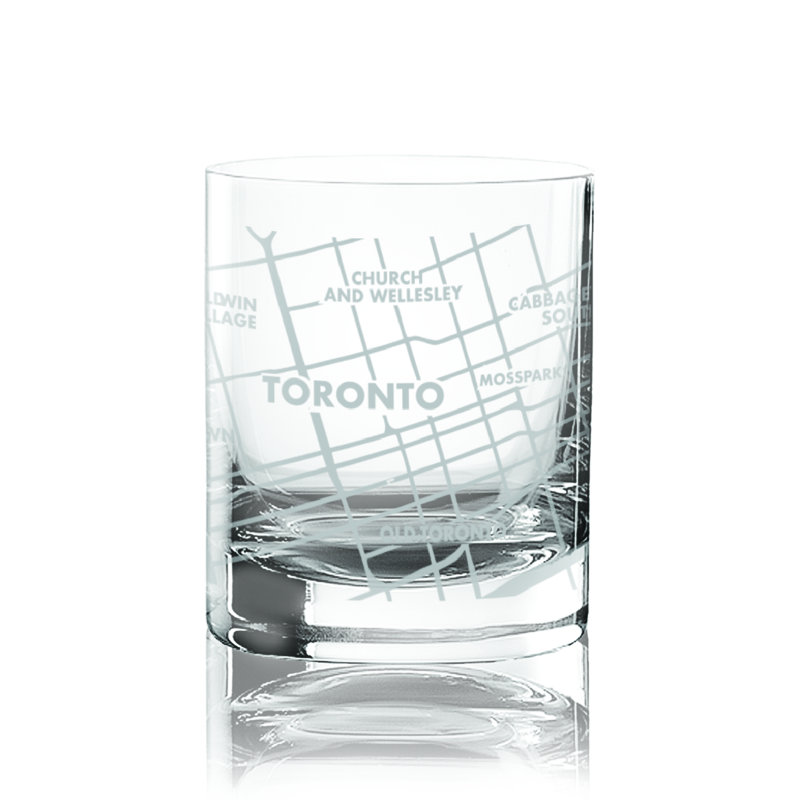Ensemble de verre en cristal à l 11 oz 6 pièces