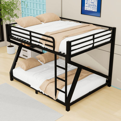 Metal Bunk Bed with Ladders