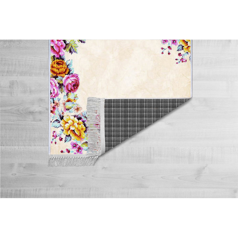 Luxurious Non-Slip Woven Carpet, 100% Velvet Fabric, 31.5 x 47.2 inches | Antibacterial, 13.5 mm Total Height, Machine Washable | Ideal for Living Room, Bedroom & Home Decor, Soft & Durable Design