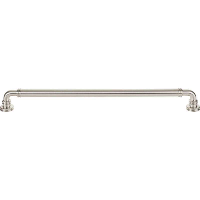 Cranford Bar Pull, Flat Black, 12" Center to Center