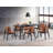 Eliora Black Finish Dining Table