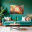 Symbole chinois du dragon chinois, impression murale contemporaine-556506356