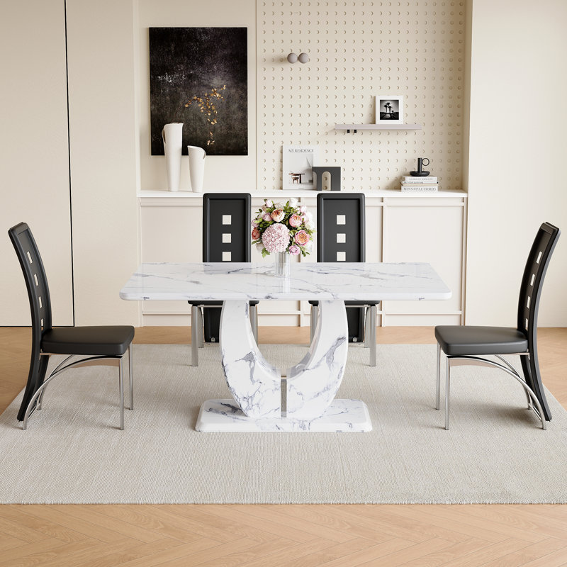 Ensemble de table de salle à manger Modern Luxury