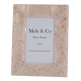 Pink Glass Picture Frame