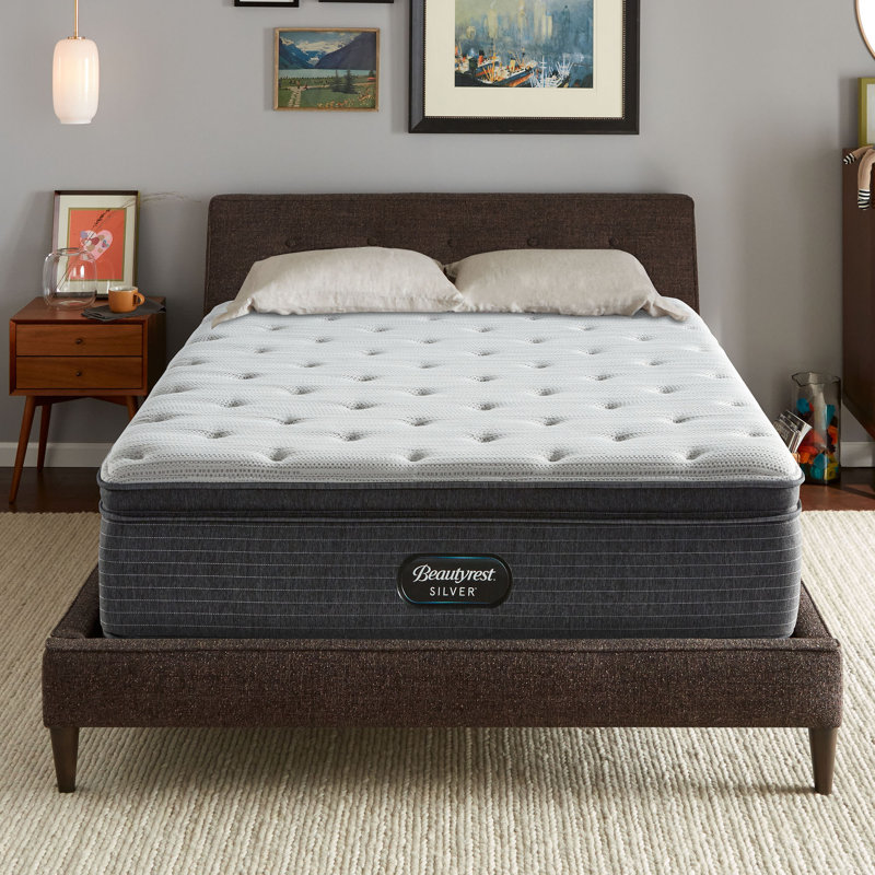Beautyrest Silver BRS900 Medium Pillow Top 15" Innerspring Mattress, King