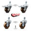 Roulettes pivotantes Temp