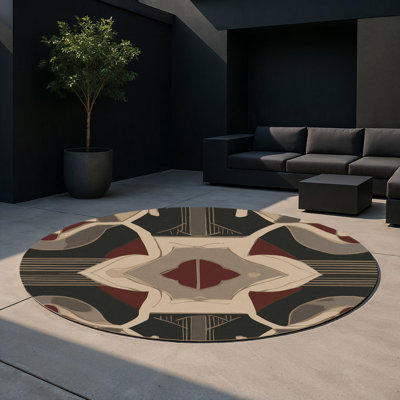 Tapis intérieur et extérieur Legacy Labyrinth