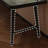 Black Rectangular Solid Wood Writing desk-533090025