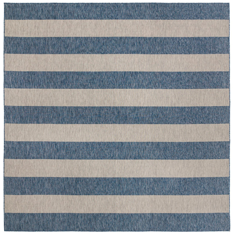 Tapis d'extérieur scintillant couleur azur, Carré 13 pi