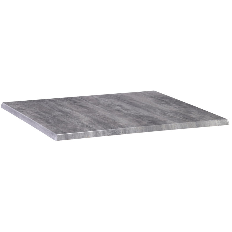 Indoor/Outdoor Table, 30" L x 30" W x 36" H, White Ash
