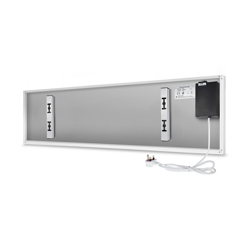 Mirrorstone 1 BTU Electric High Efficiency Wall Mounted Space Heater with Adjustable Thermostat, 1.52 A, 350 W