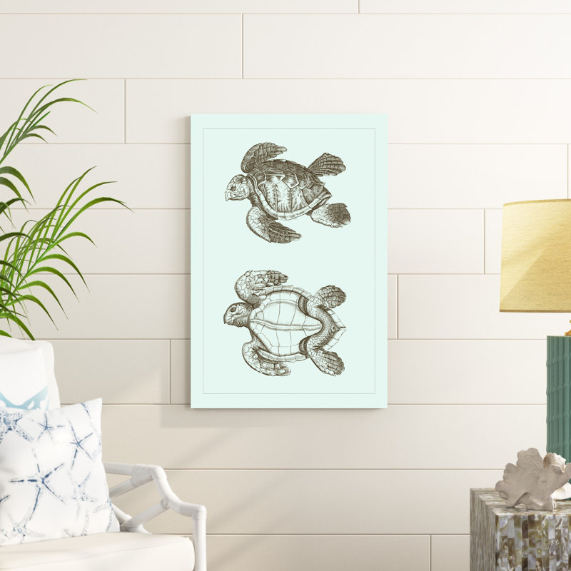 Tortue caouanne II, H 36 po x l 24 po x P 1,25 po