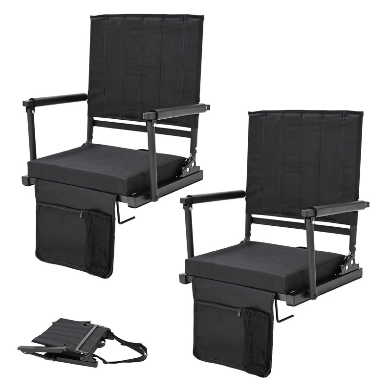 Siège de stade inclinable avec coussin Sroda
