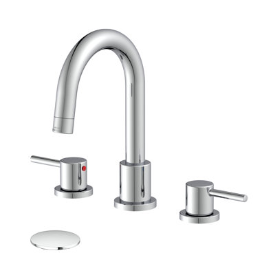 Cartway 8 In. Widespread 2-Handle Bathroom Faucet