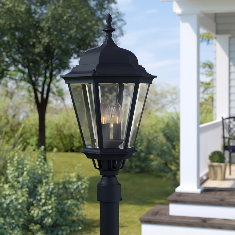 Treshawn Transparent Lantern Head, Black