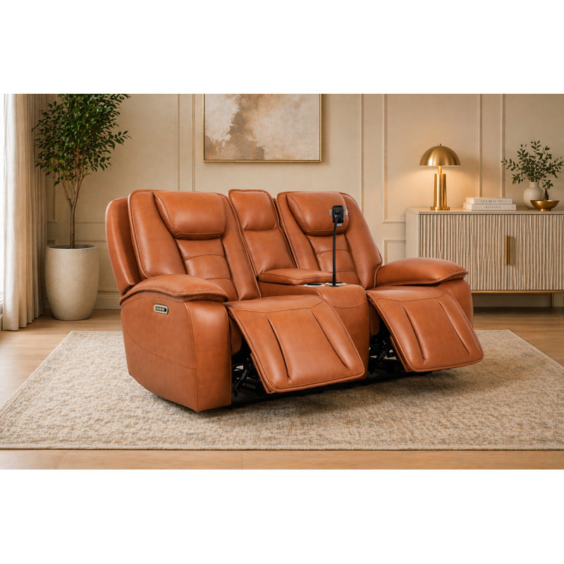 Causeuse - cognac - 41165 Hennessy, Brun